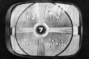 Primera señal de ajuste de Canal 7 LR3 Radio Belgrano Televisión, fundado por Jaime Yankelevich en 1951
